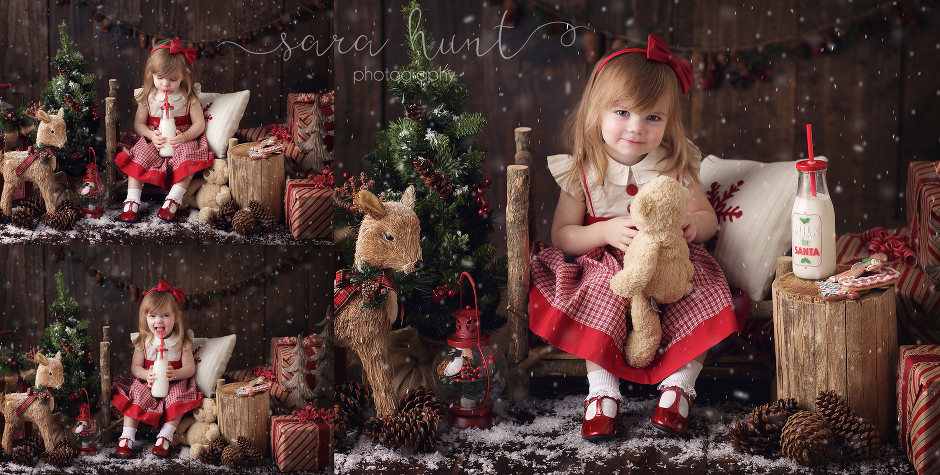 Collage christmas jammies — Pearland, TX — Sara Hunt Photography
