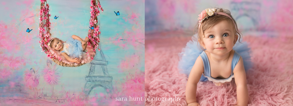Monthly images princess theme — Pearland, TX — Sara Hunt Photography