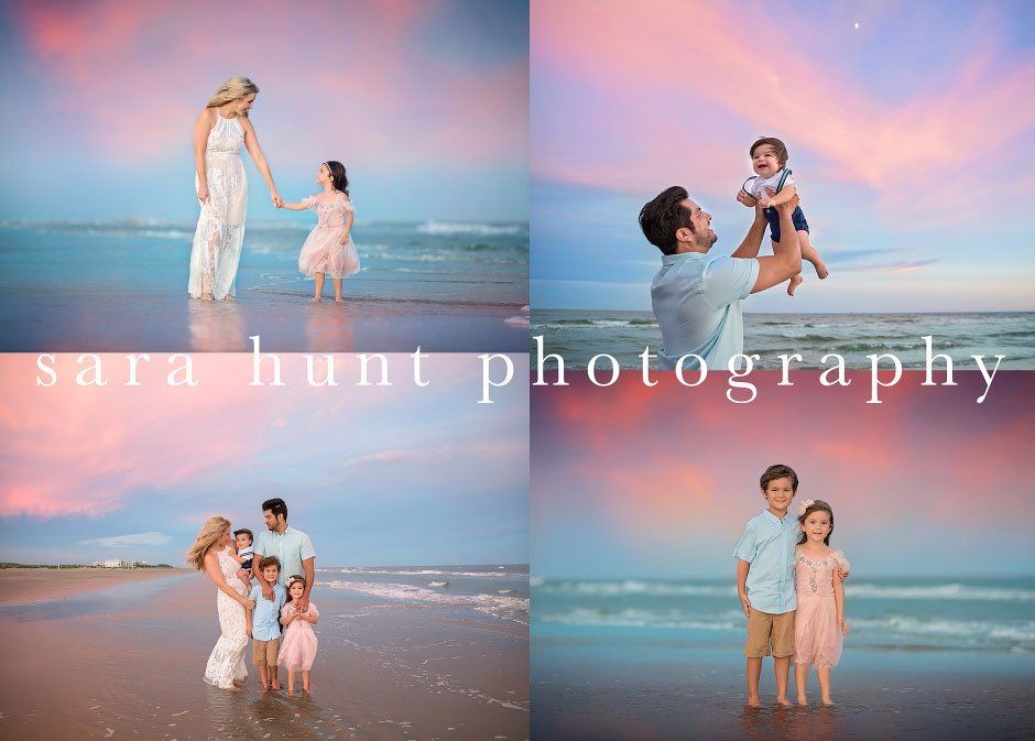 Family pictorial at the beach — Pearland, TX — Sara Hunt Photography