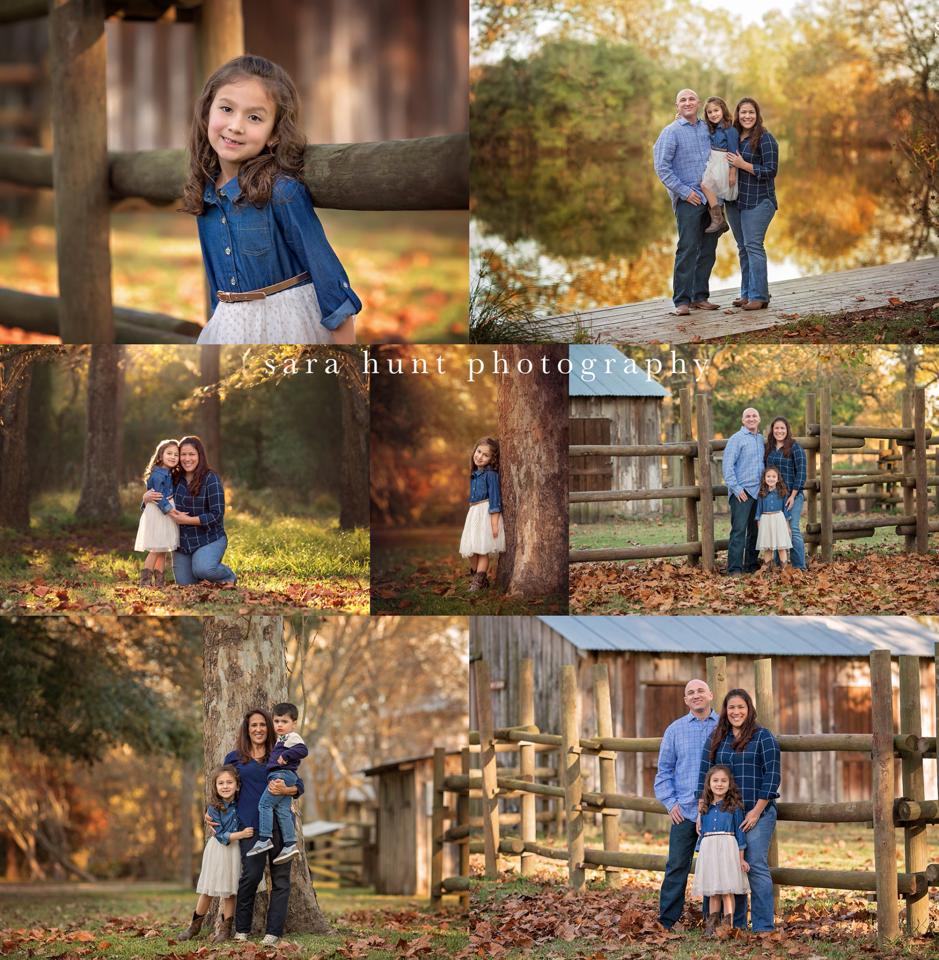 Collage images of rustic cabin photography — Pearland, TX — Sara Hunt Photography