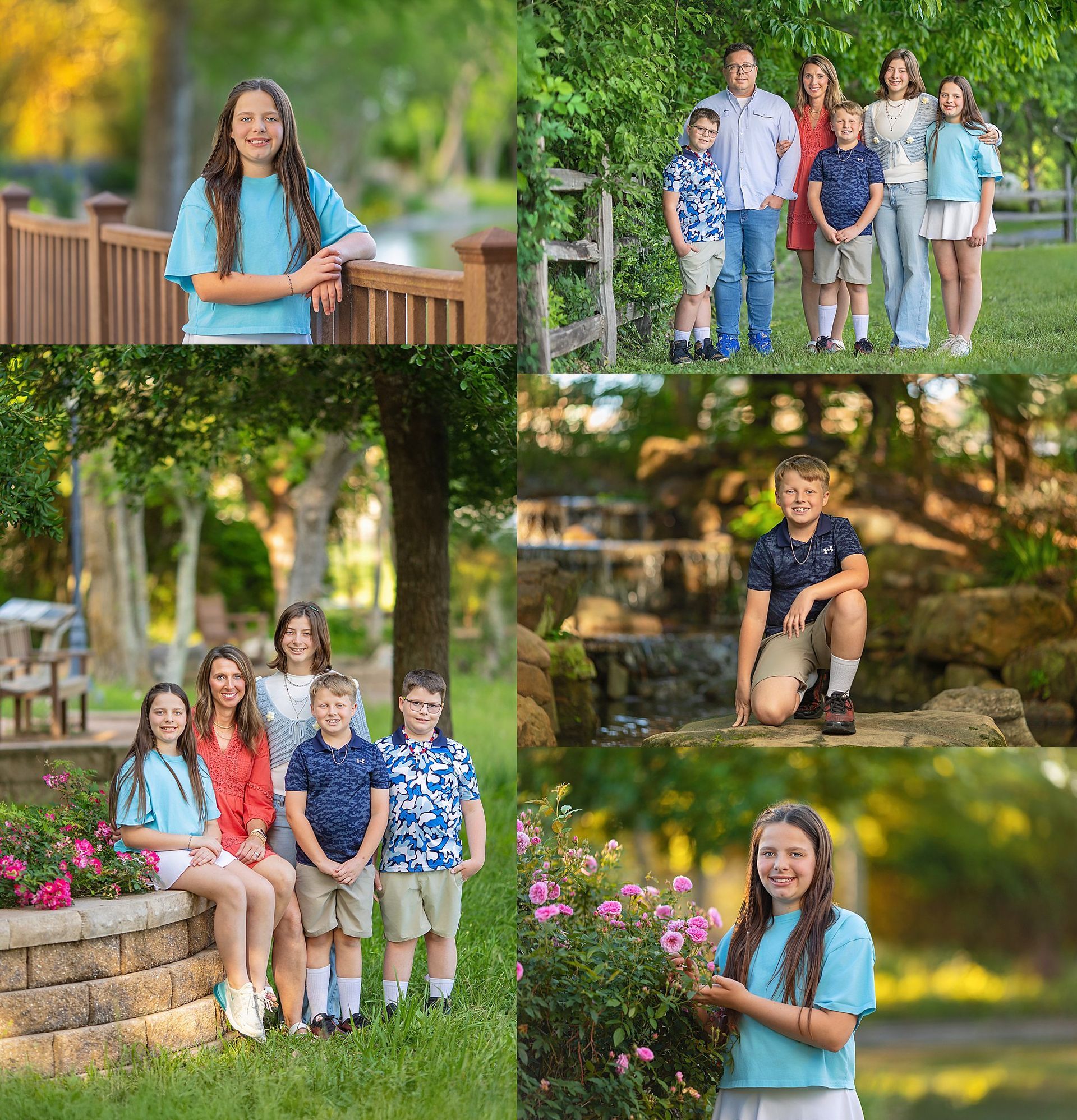 Collage images at the Brazos Bend State park — Pearland, TX — Sara Hunt Photography