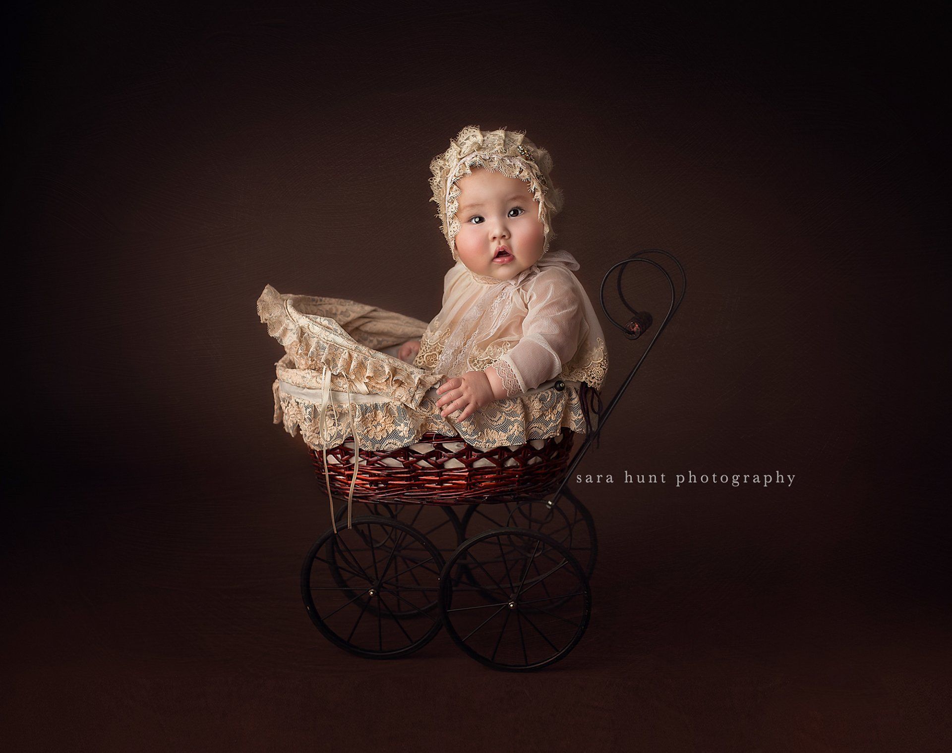 Cute baby on the cart — Pearland, TX — Sara Hunt Photography Cute baby on the cart — Pearland, TX — Sara Hunt Photography