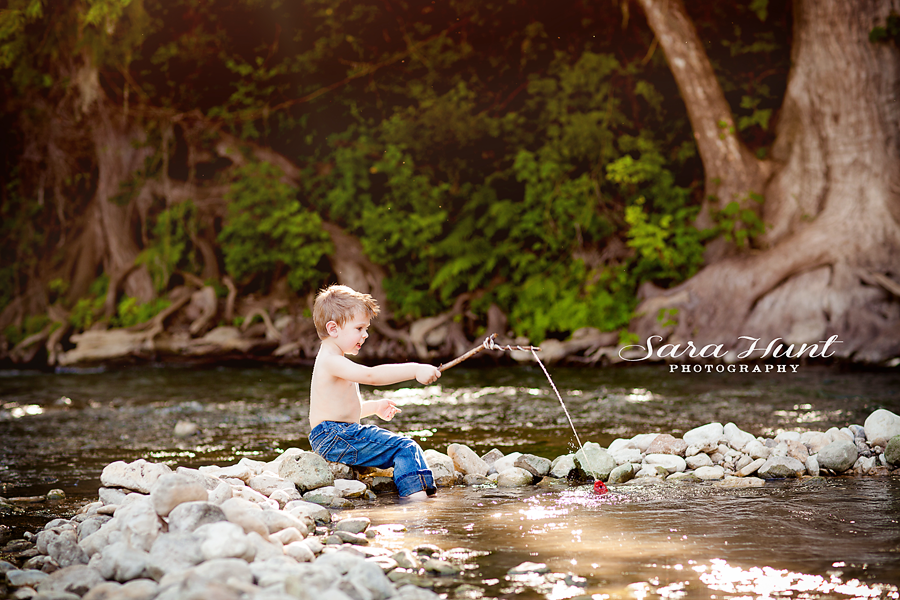 The Great Outdoors Session — Young Boy Enjoying Fishing in Pearland, TX The Great Outdoors Session — Young Boy Enjoying Fishing in Pearland, TX