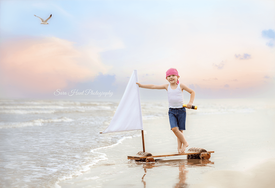 Pirate themed photography — Pearland, TX — Sara Hunt Photography