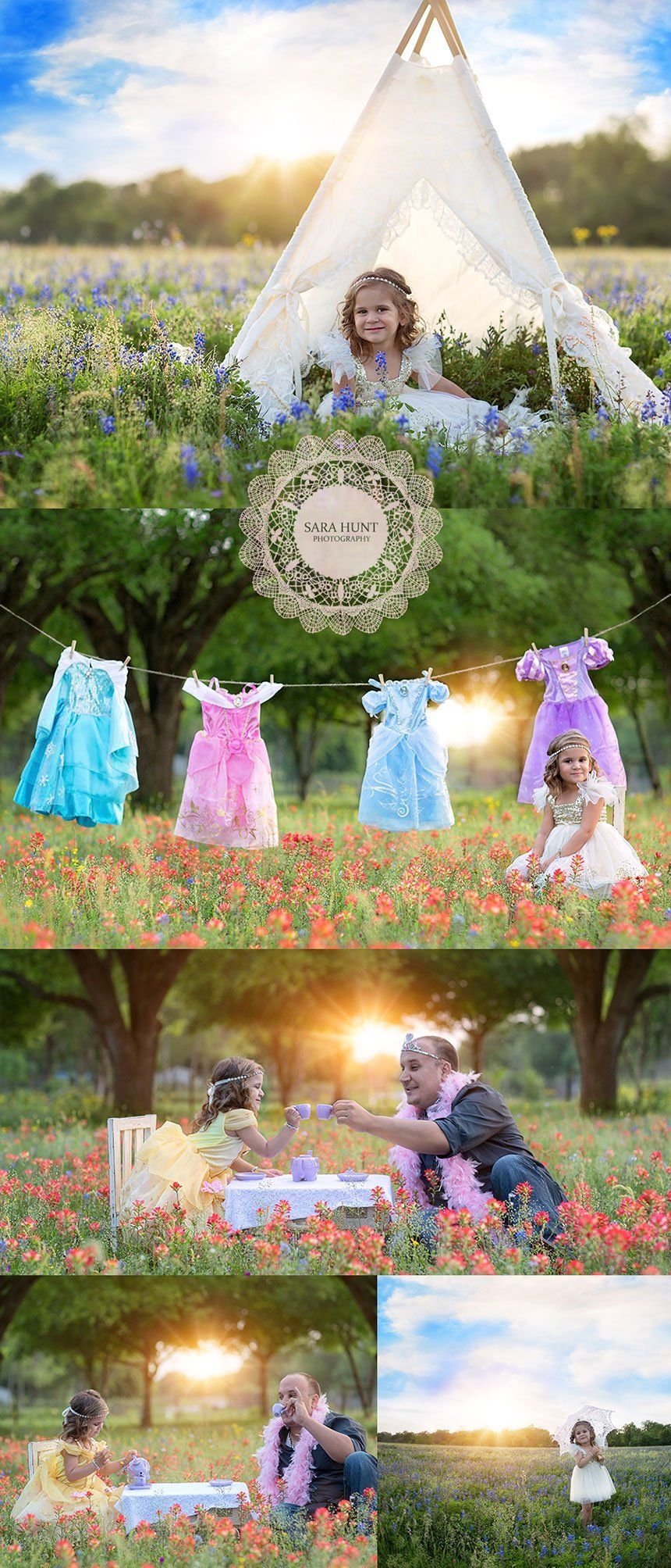 Wildflower princess — Pearland, TX — Sara Hunt Photography