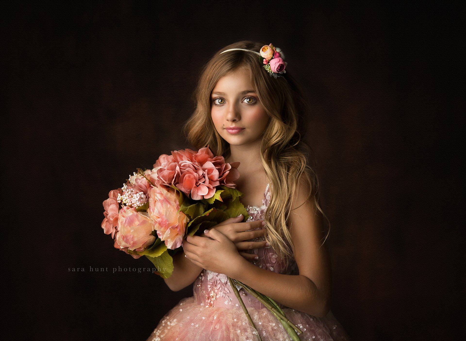 Close-up shot of a gorgeous little girl — Pearland, TX — Sara Hunt Photography