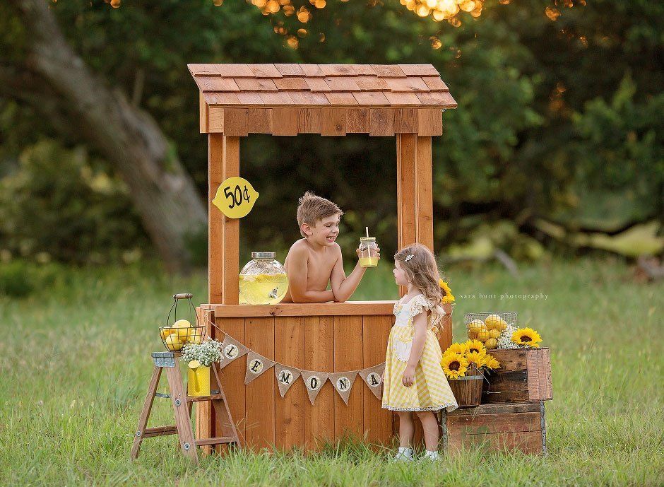 Lemonade stand — Pearland, TX — Sara Hunt Photography