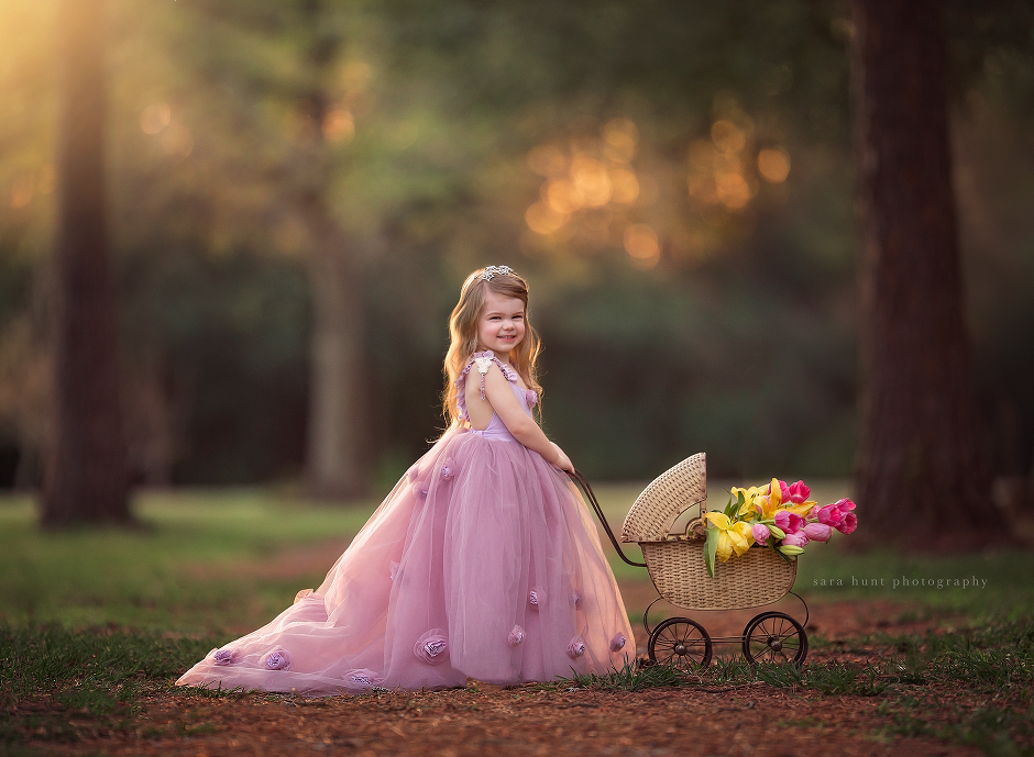 Frilly dresses and pretty flowers — Pearland, TX — Sara Hunt Photography
