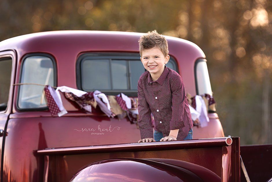 Smiling boy — Pearland, TX — Sara Hunt Photography