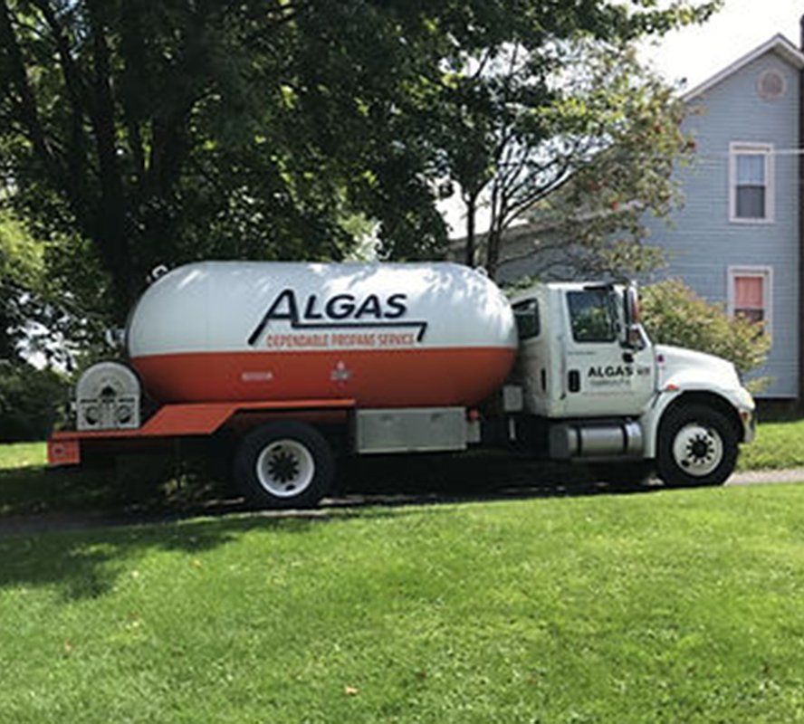 Truck Refill — Gallitzin, PA — Algas