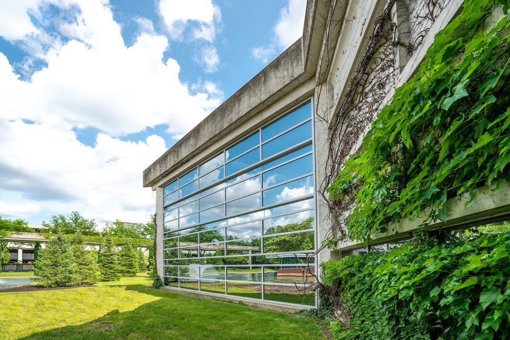 Glass Repairs — Classic White House Exterior in Columbus, IN Glass Repairs — Classic White House Exterior in Columbus, IN