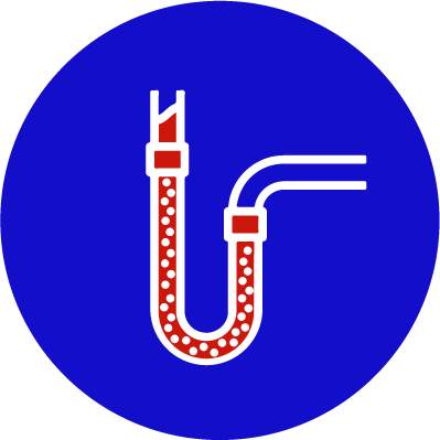 Clogged drains and sewer lines
