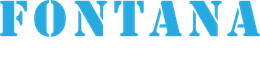 Blue &ldquo;FONTANA&rdquo; logo in bold uppercase letters on a white background