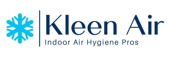 The logo for kleen air indoor air hygiene pros
