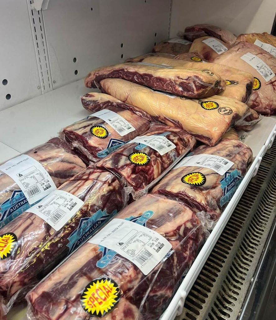 Refrigerator Filled With Lots Of Raw Meat — Elite Meats in Holt, ACT