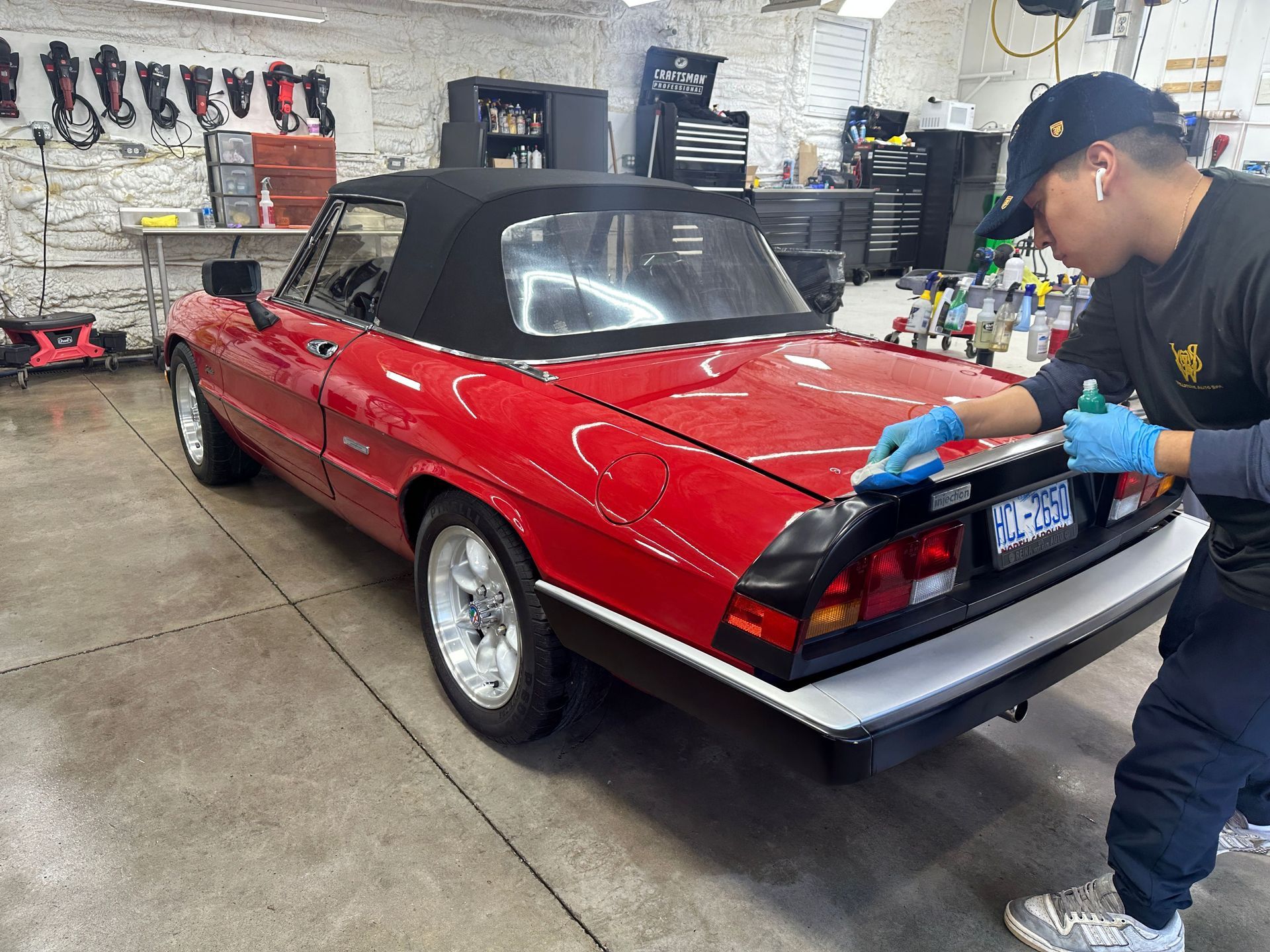 professional ceramic coating application