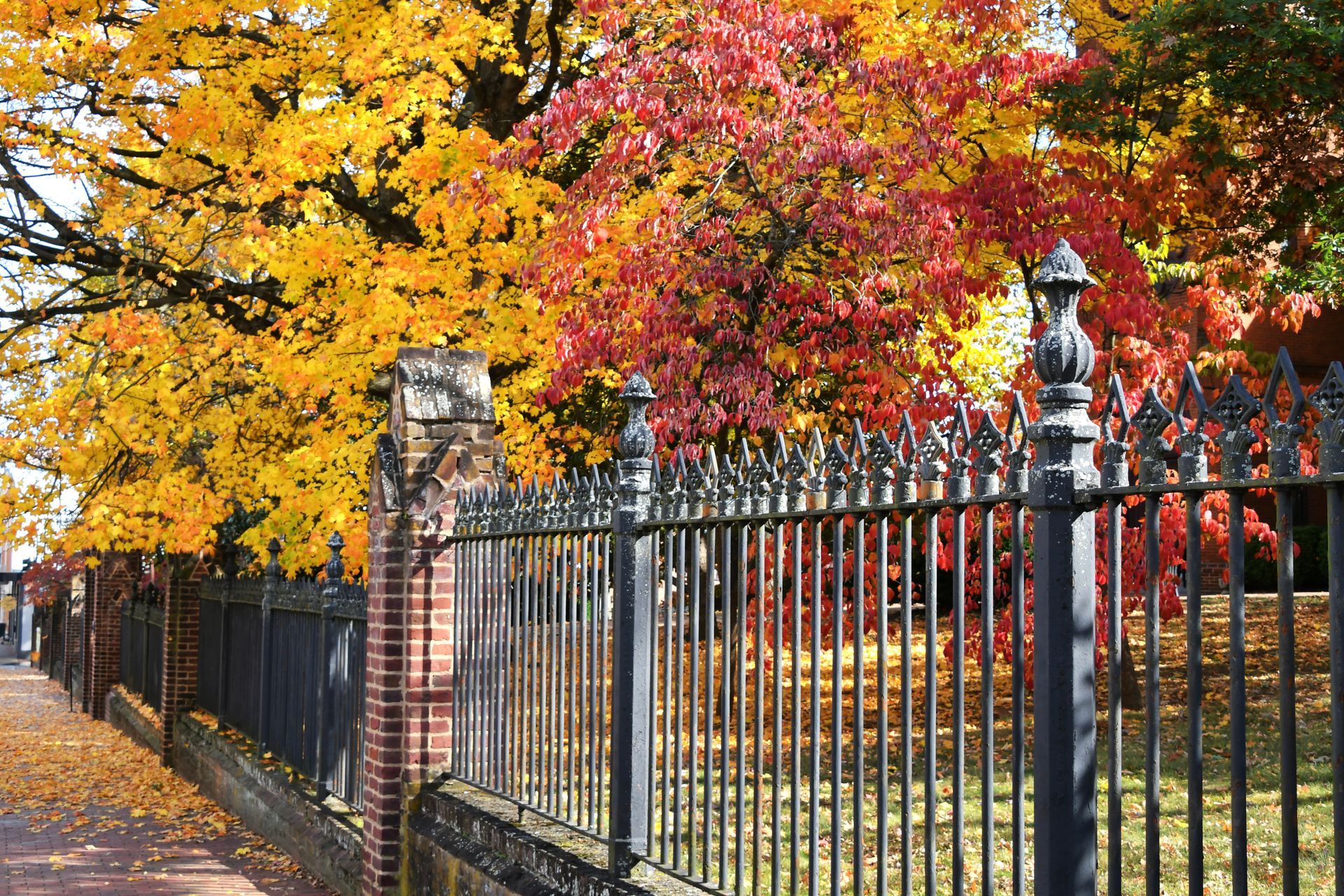 Wrought iron fence installation in Delevan, NY by KKR Fencing