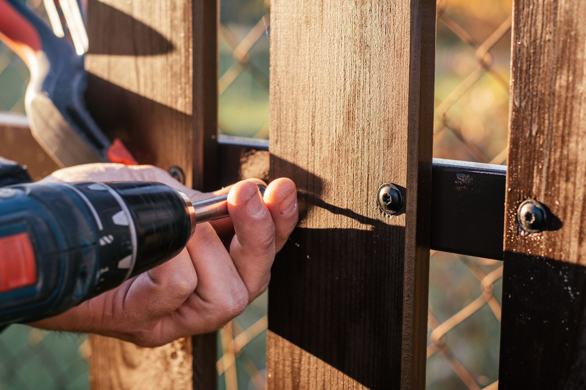 Wood fence repair in Delavan, NY by KKR Fencing