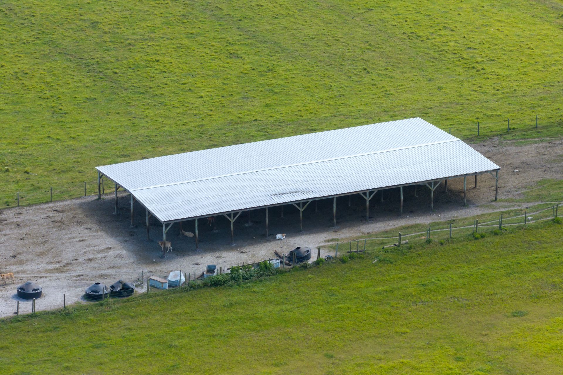 Pole barn construction in Delevan, NY by KKR Fencing