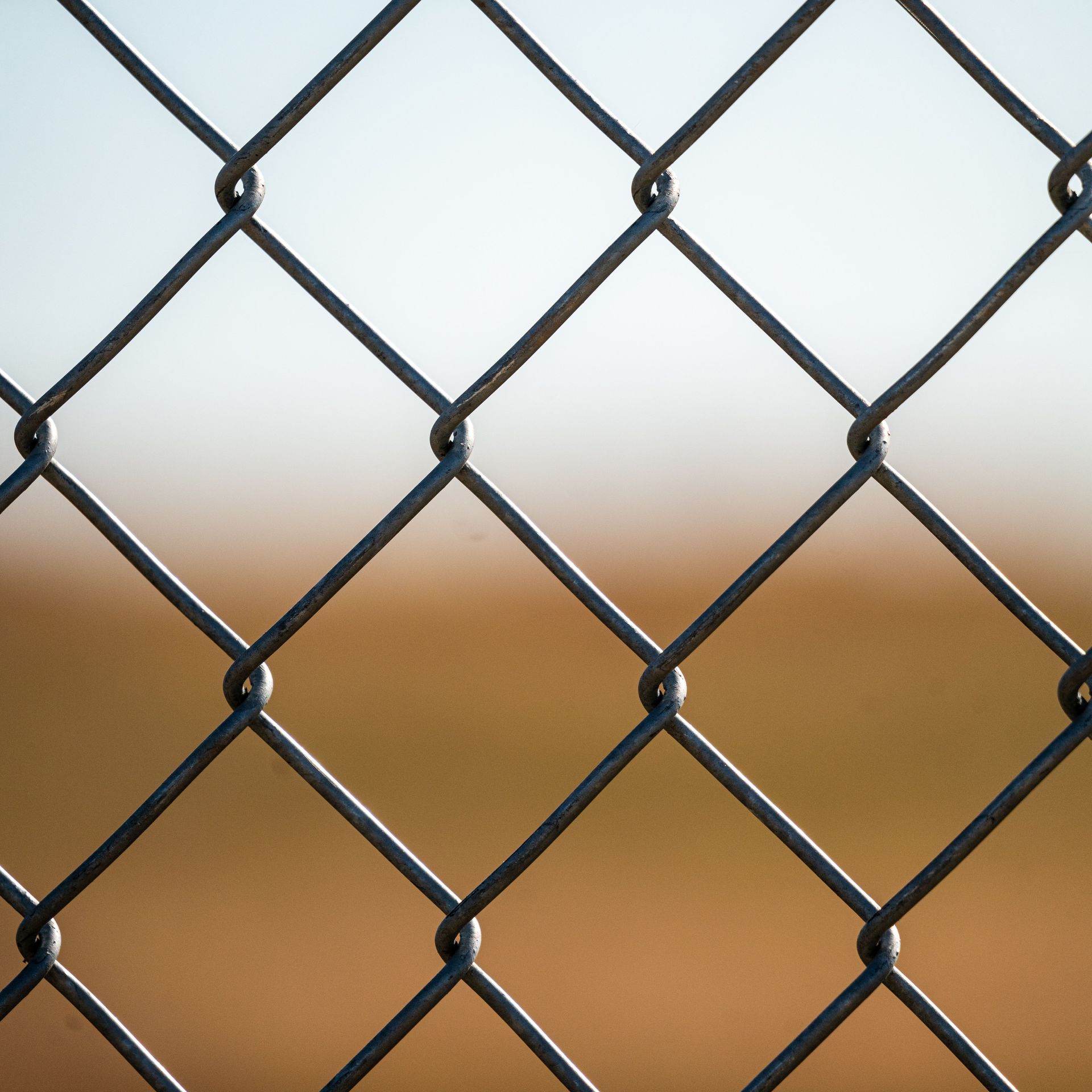 chainlink fence being installed in western NY