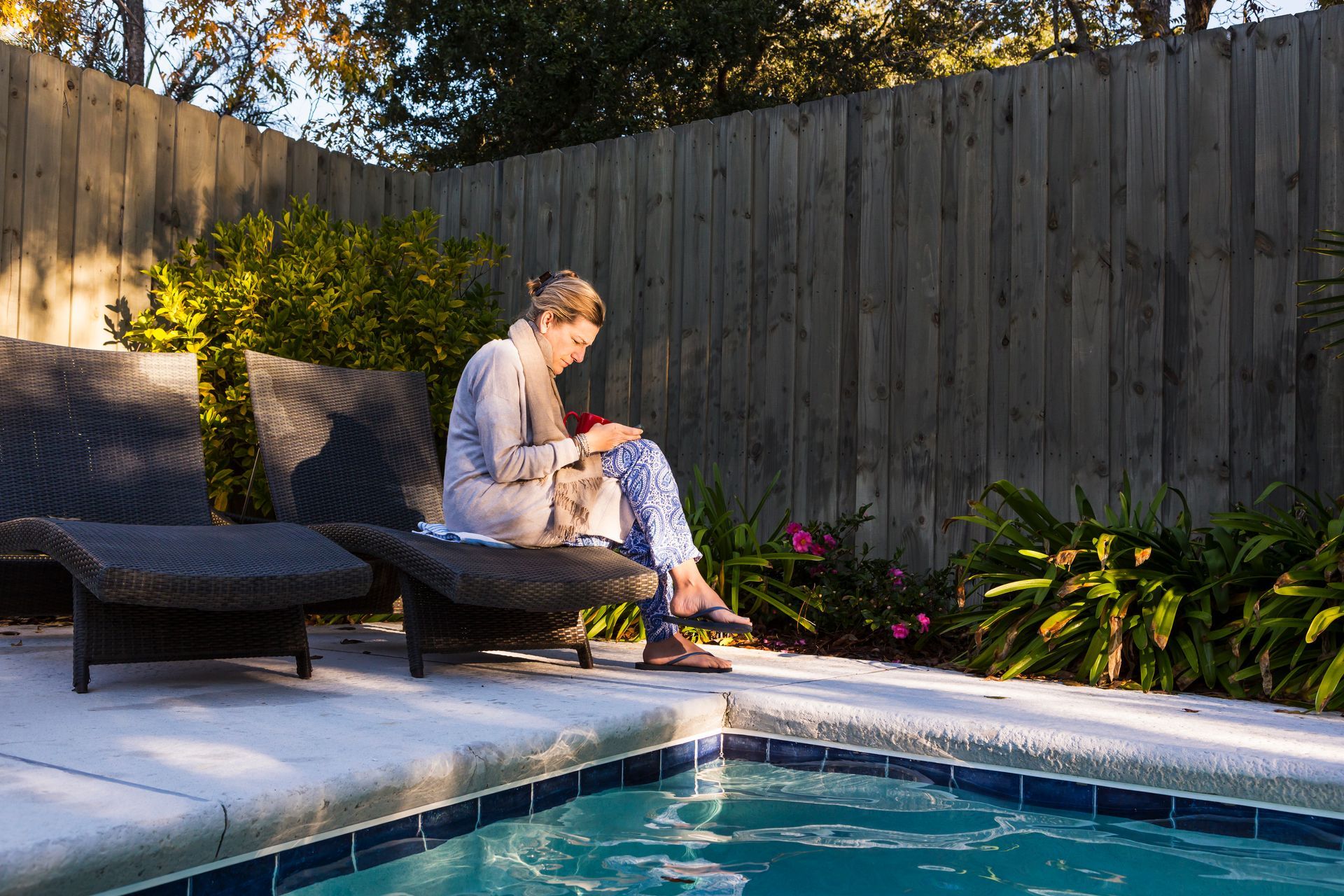 Pool fence installation in Delavan, NY by KKR Fencing