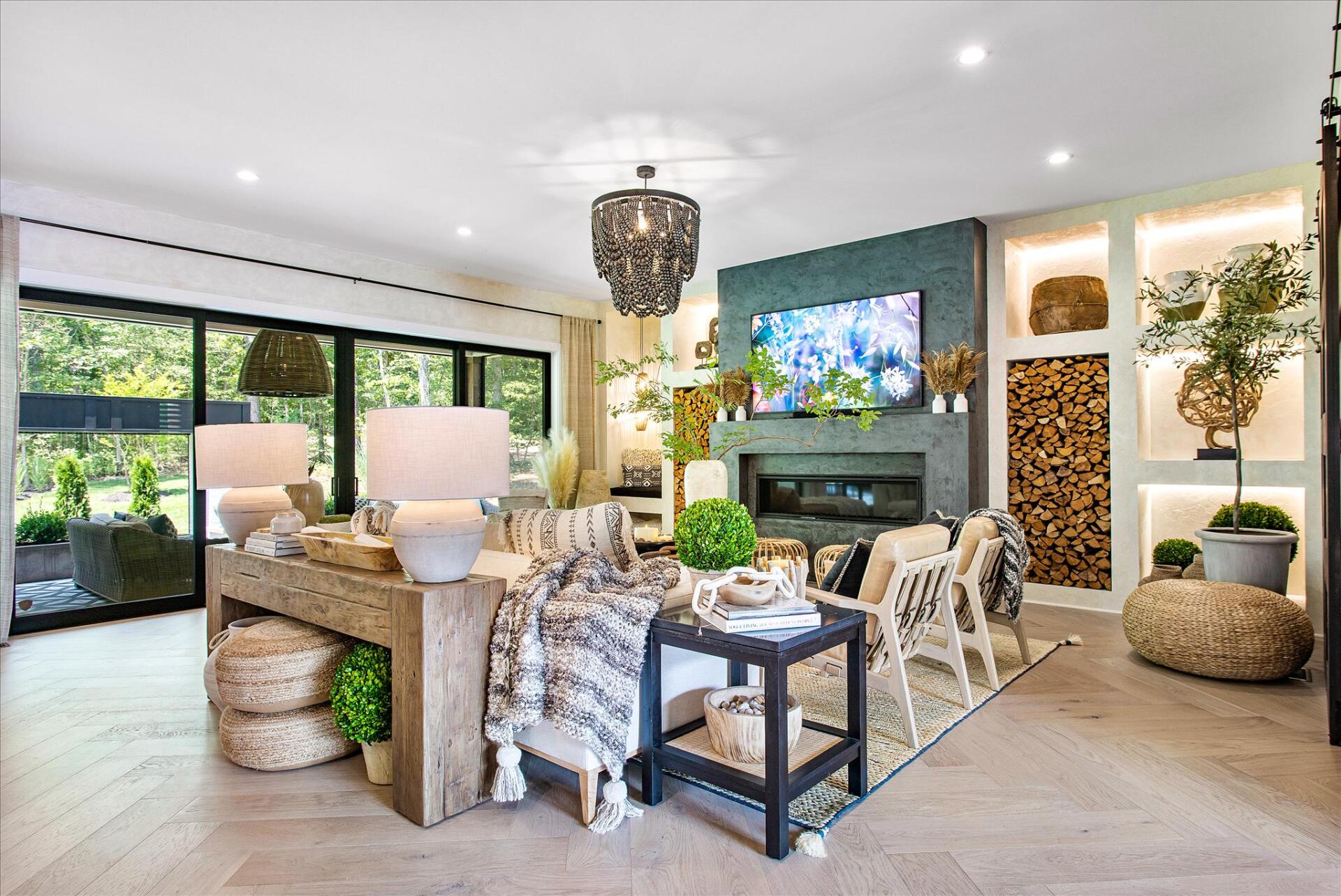Family Room — Glen Allen, VA — Le Gault Homes