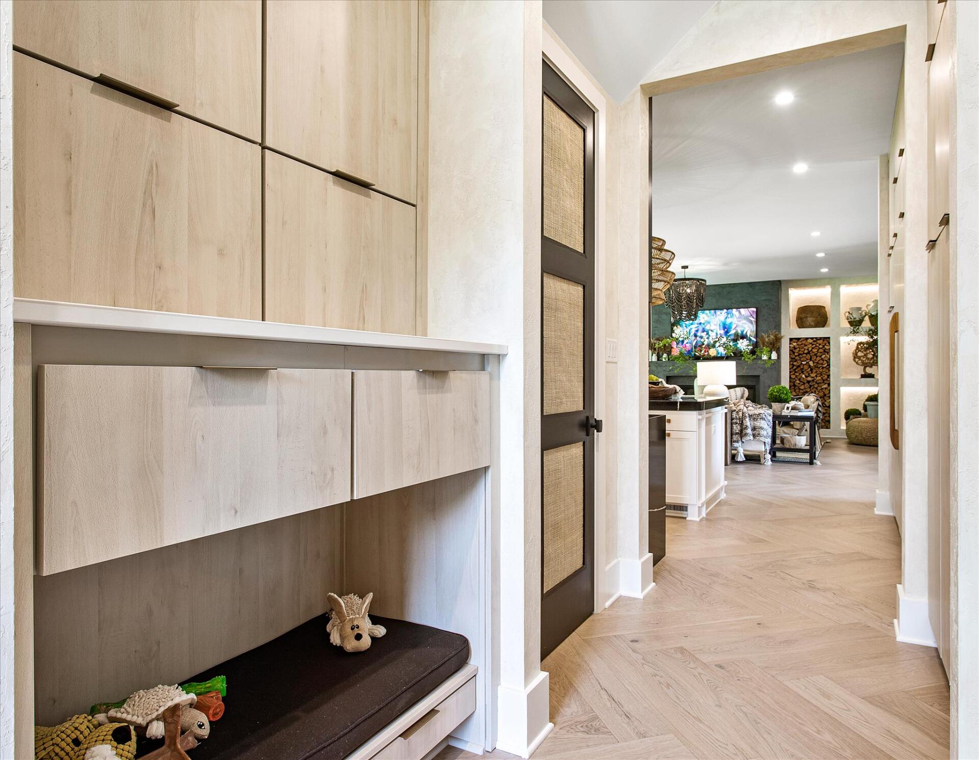 Hall And Storage — Glen Allen, VA — Le Gault Homes