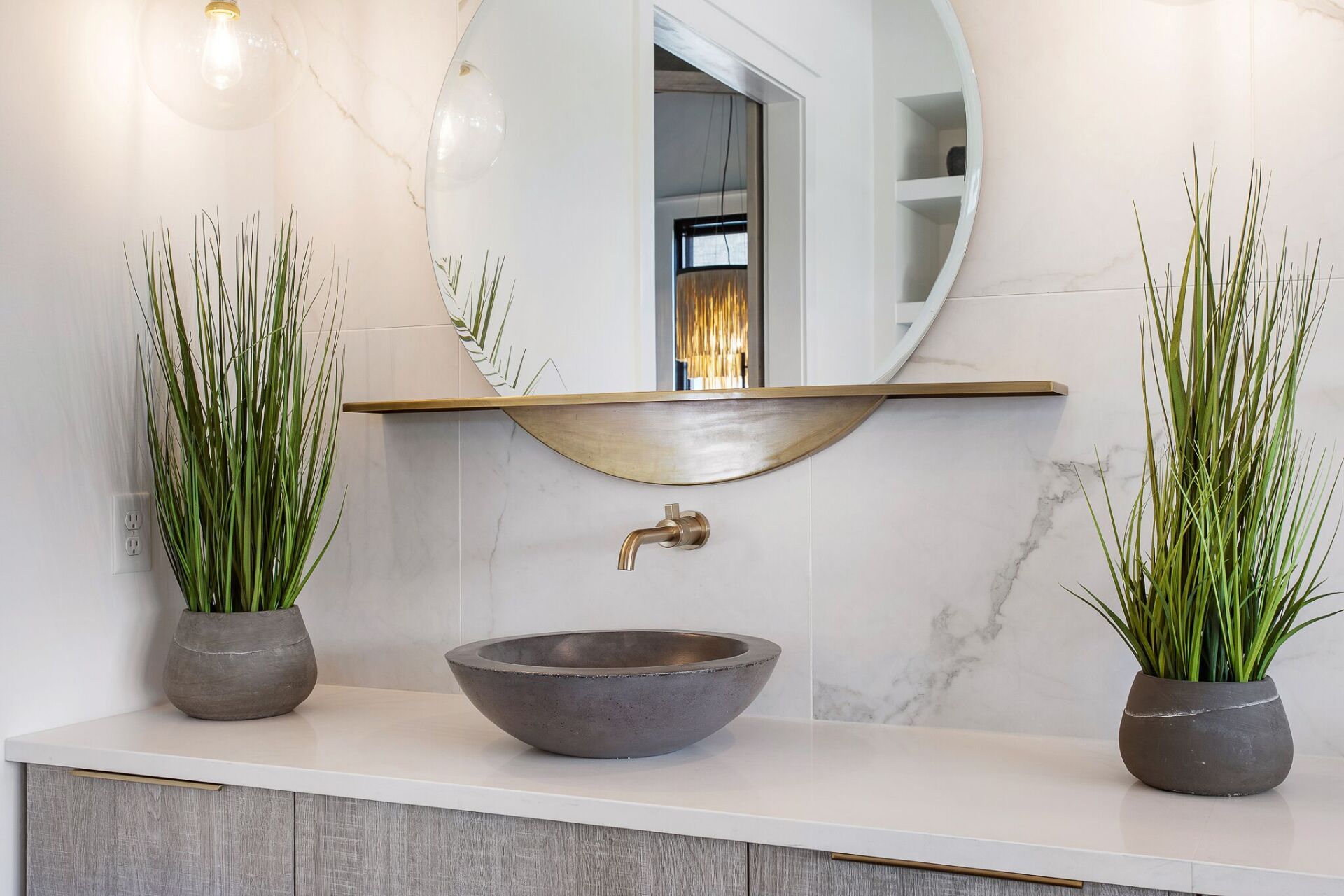 Plants Beside The Sink — Glen Allen, VA — Le Gault Homes