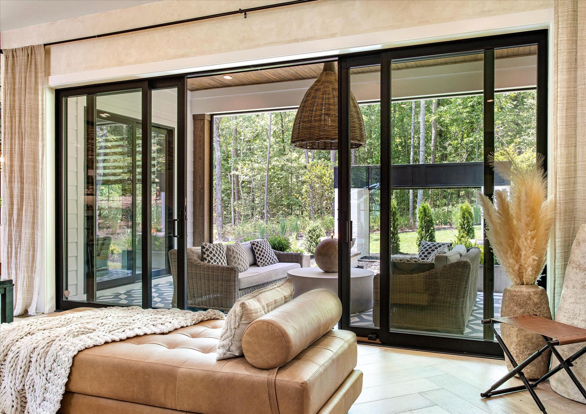 Sliding Doors To Back Porch — Glen Allen, VA — Le Gault Homes