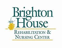 Brighton House logo: Teal text with pineapple graphic, reads