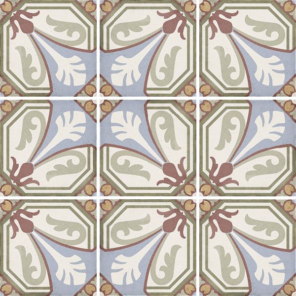 black star decor Wall & floor Tile thumbnail image - patterned Tiles in Leicester