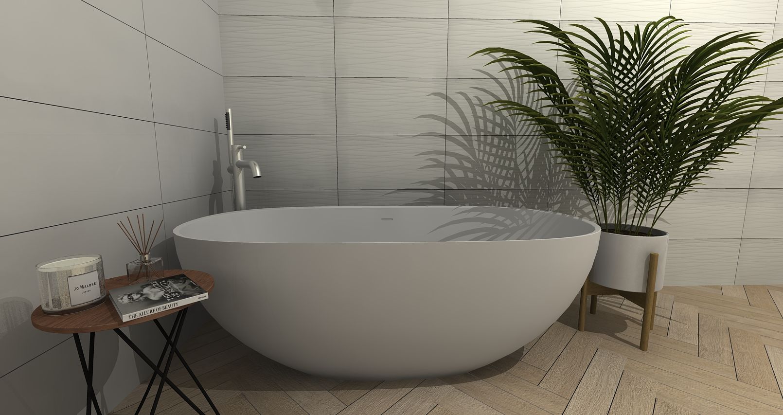 white  Wall Tile bathroom image - Ceramic Tiles in Leicester