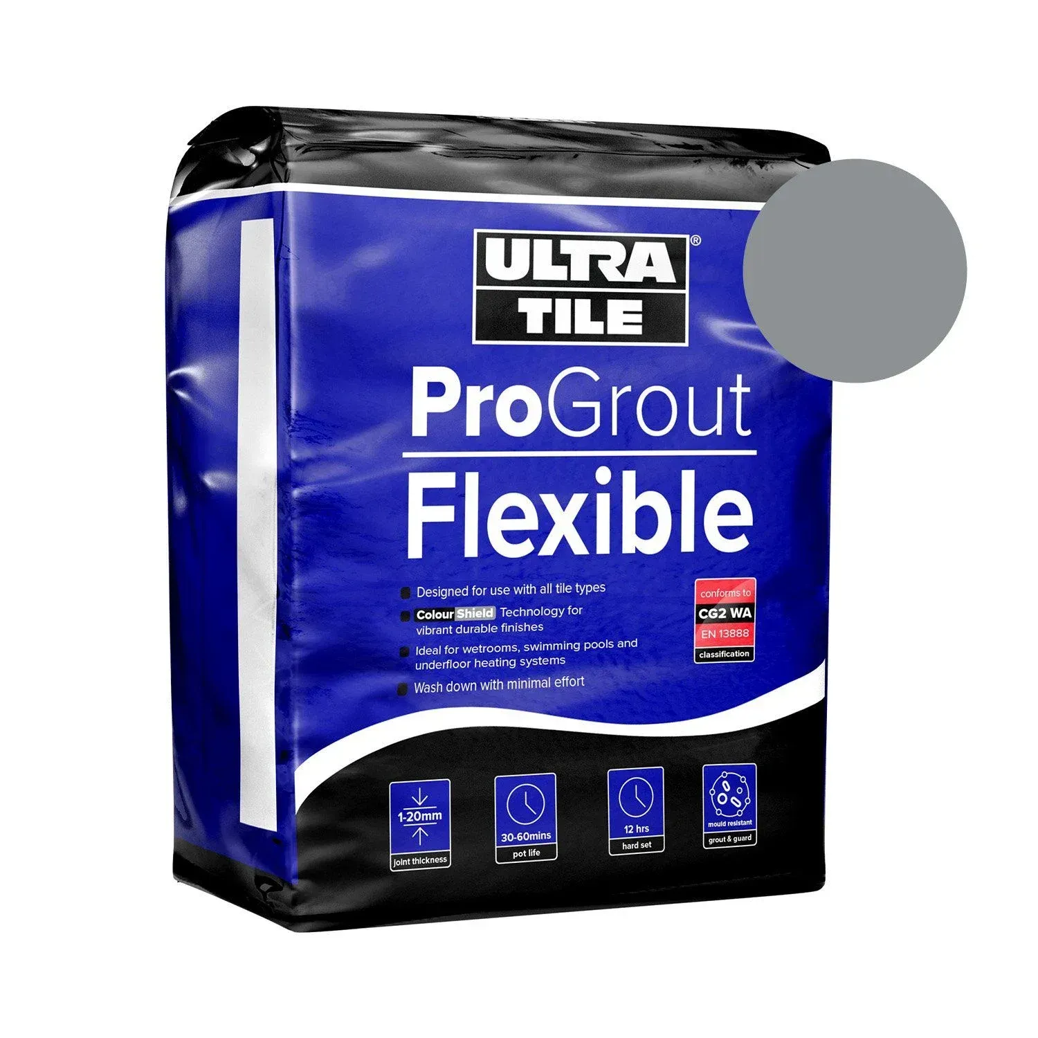 Ultra Tile grey grout
