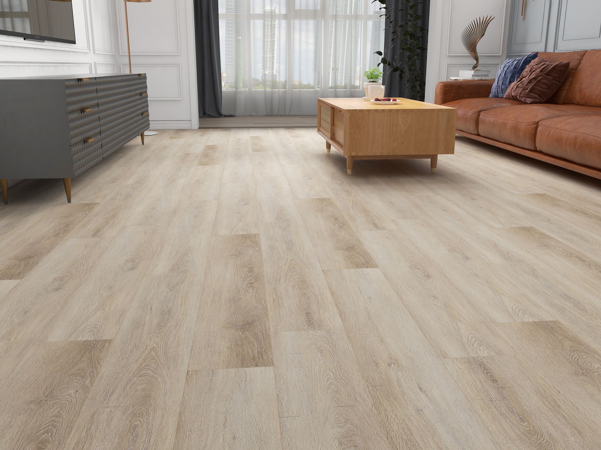 Dark Wood Effect Tile Room image - Wood effect Tiles in Leicester