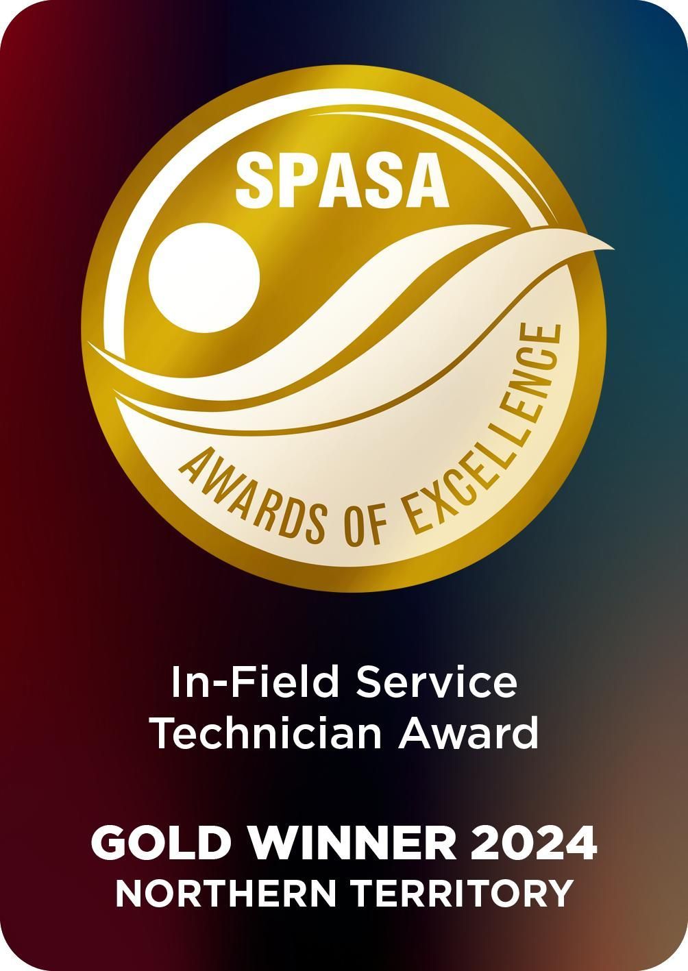 A Gold Winner of the Spasa Awards of Excellence — Figleaf Pool Products in Coconut Grove, NT