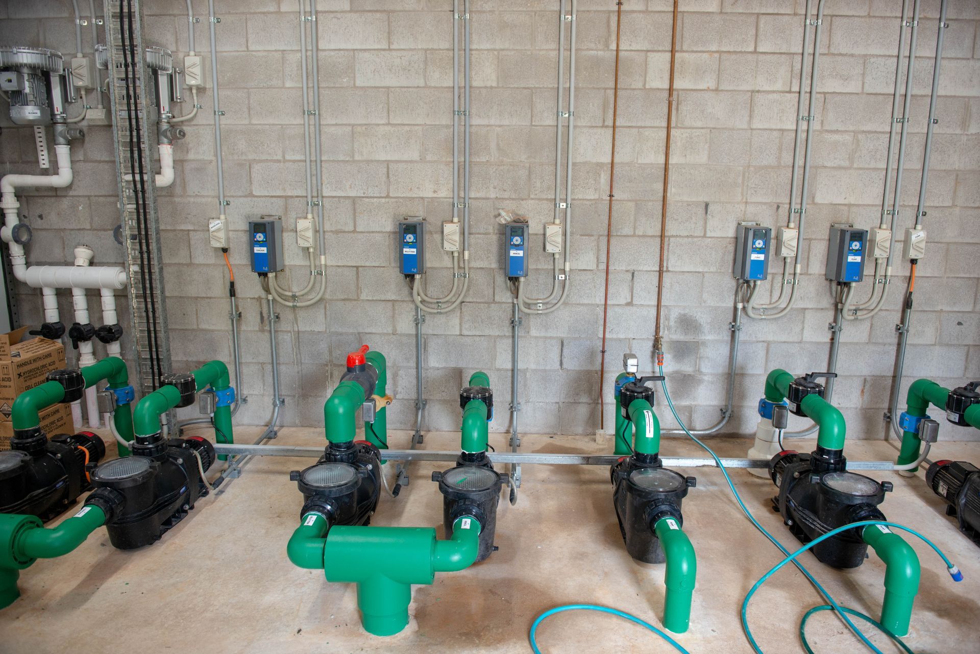 Pipes on a Swimming Pool Filter — Figleaf Pool Products in Coconut Grove, NT