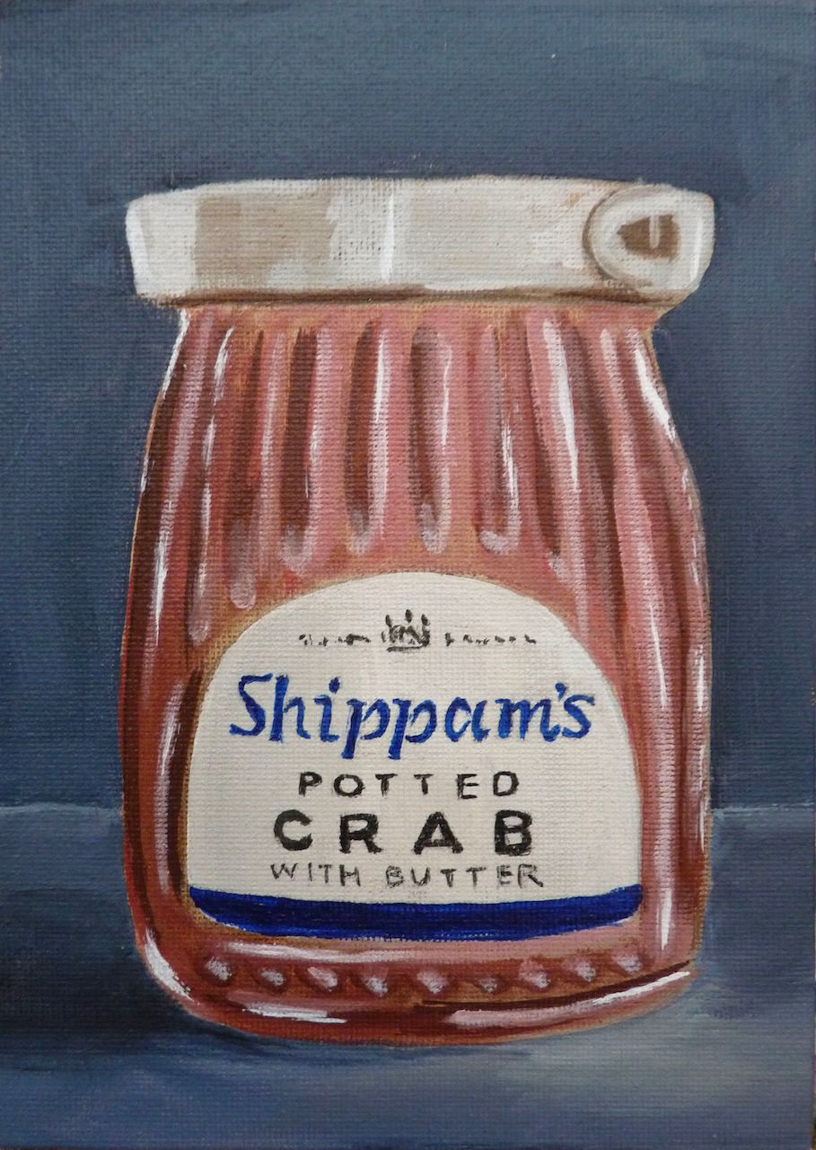 Shipphams paste painting Clare Dales Vintage food packaging