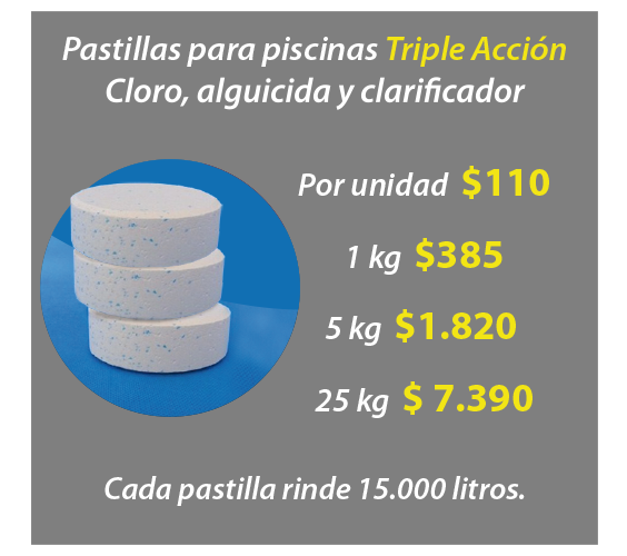 Pastillas Cloro