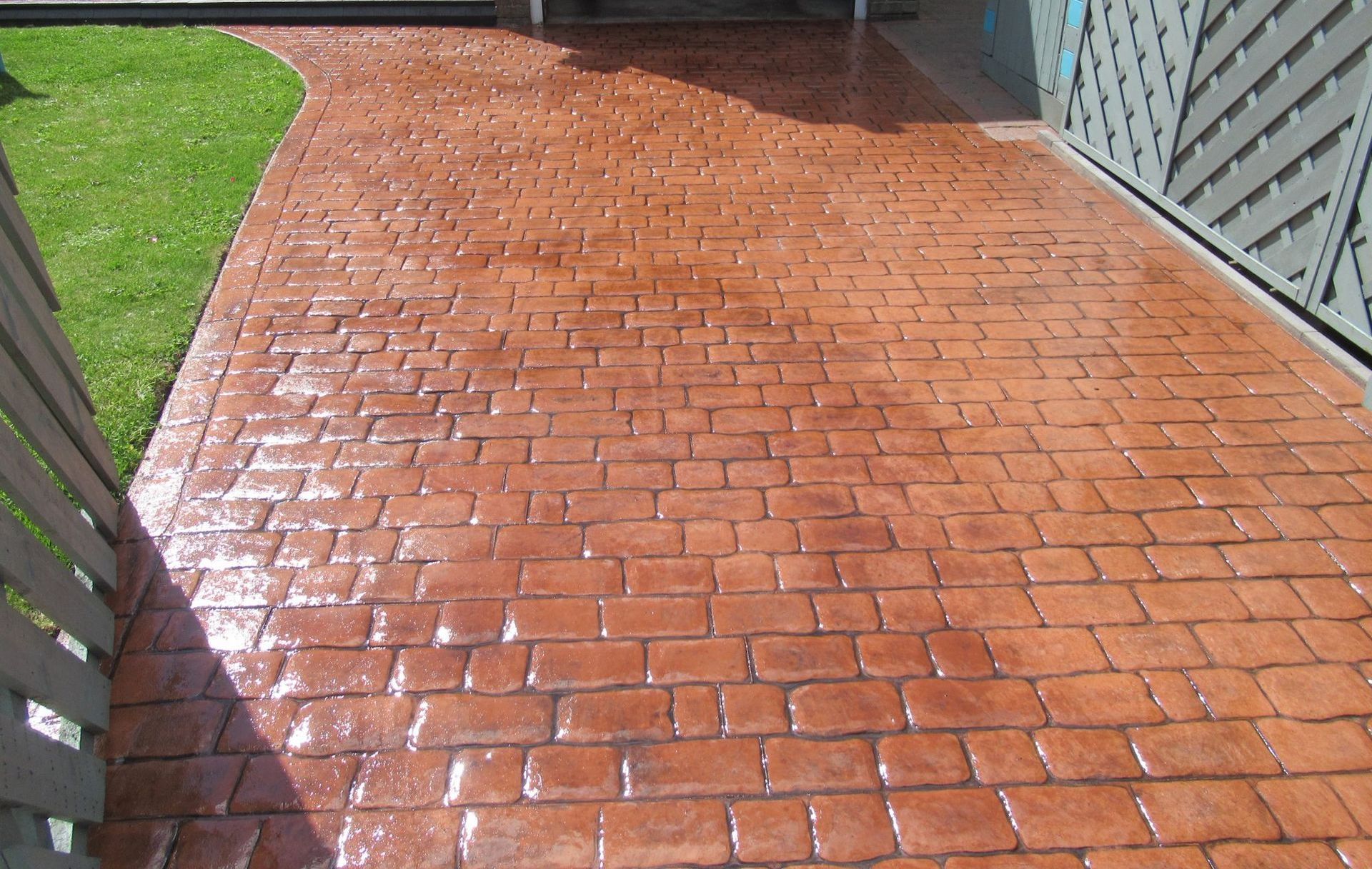 Pattern Imprinted Concrete Driveways | Bristol Driveways