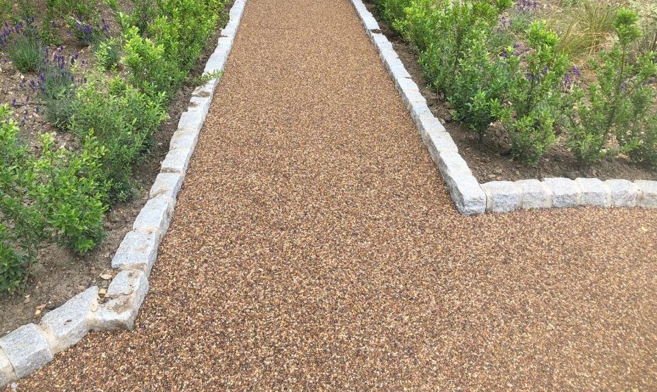 Resin Bonded Path Installation | Resin Garden Path Bristol