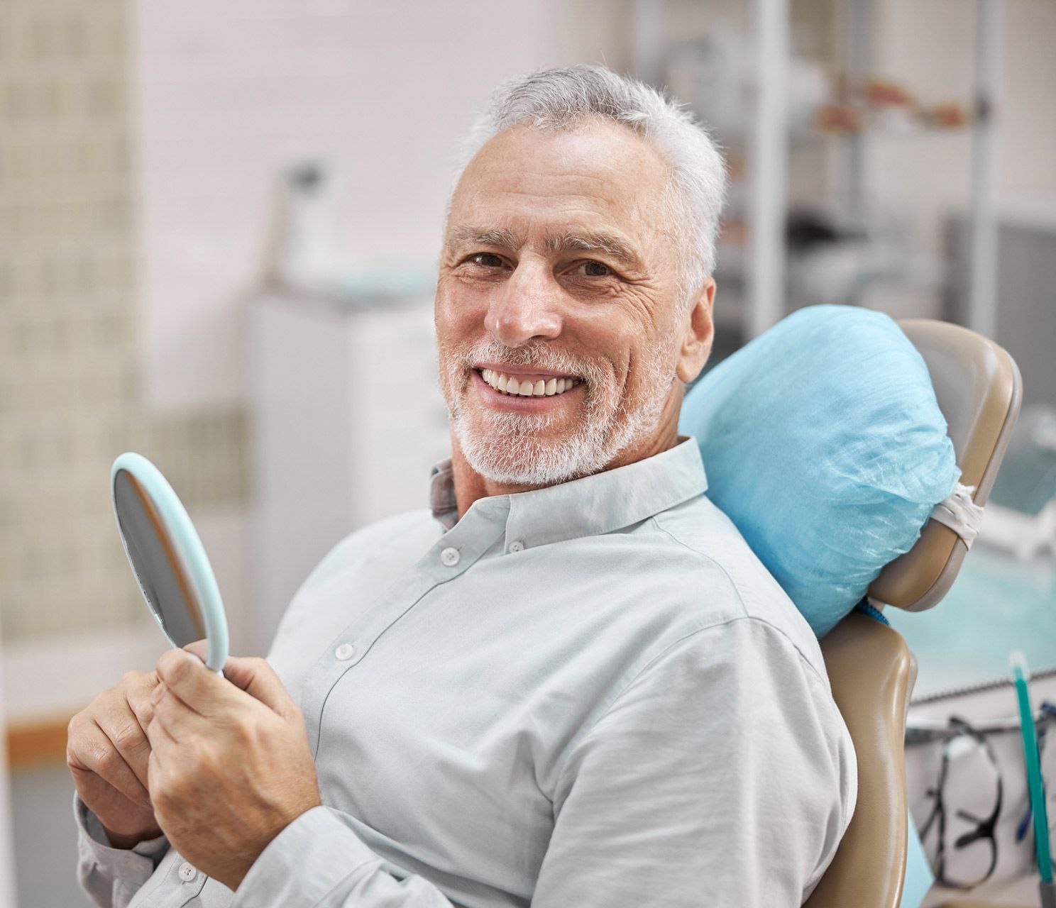 Smiling Senior Man — Munster, IN — SMILE Design Smiling Senior Man — Munster, IN — SMILE Design