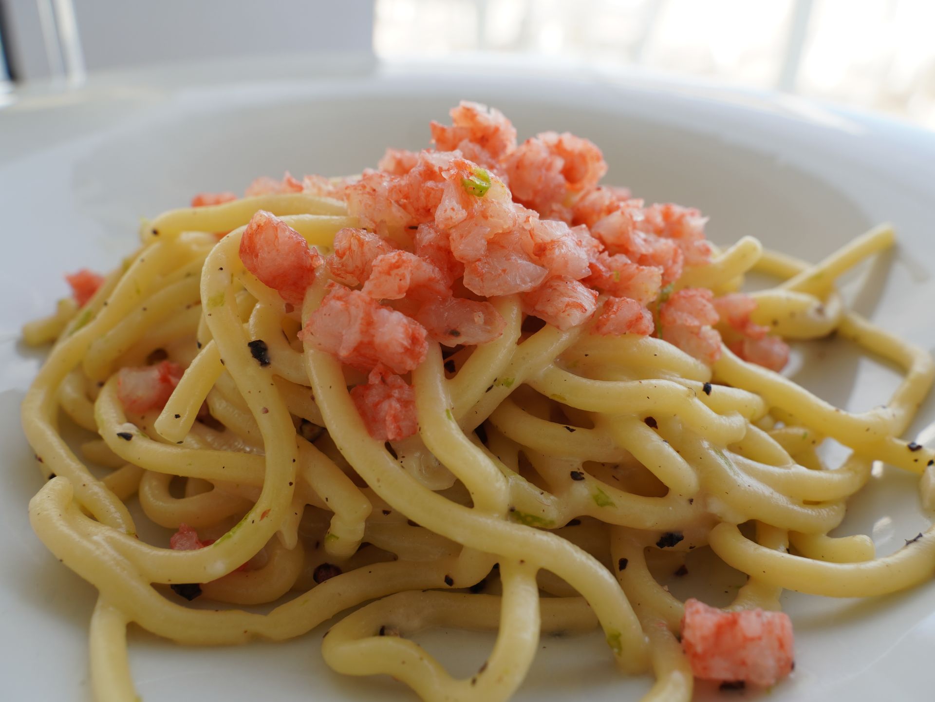 Tartare di Gambero Rosso e Lime