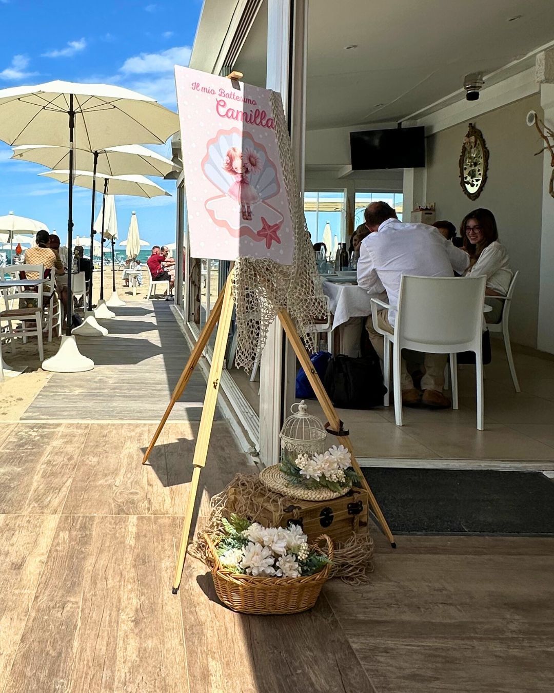 Ristorante per Prima Comunione a Riccione - sala Vela Blu