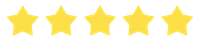 Five yellow stars on a white background, indicating a five-star rating
