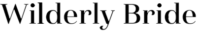 The word wilderly bride is written in black on a white background.