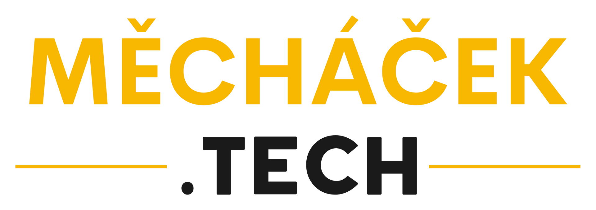 Logo MĚCHÁČEK .TECH