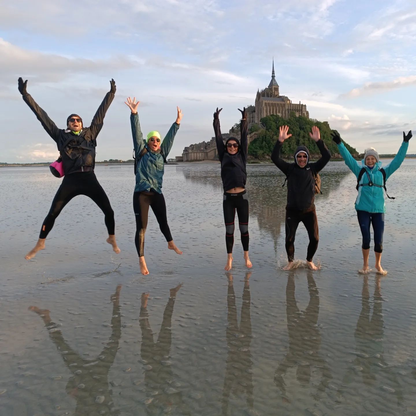Bay walk Mont Saint Michel