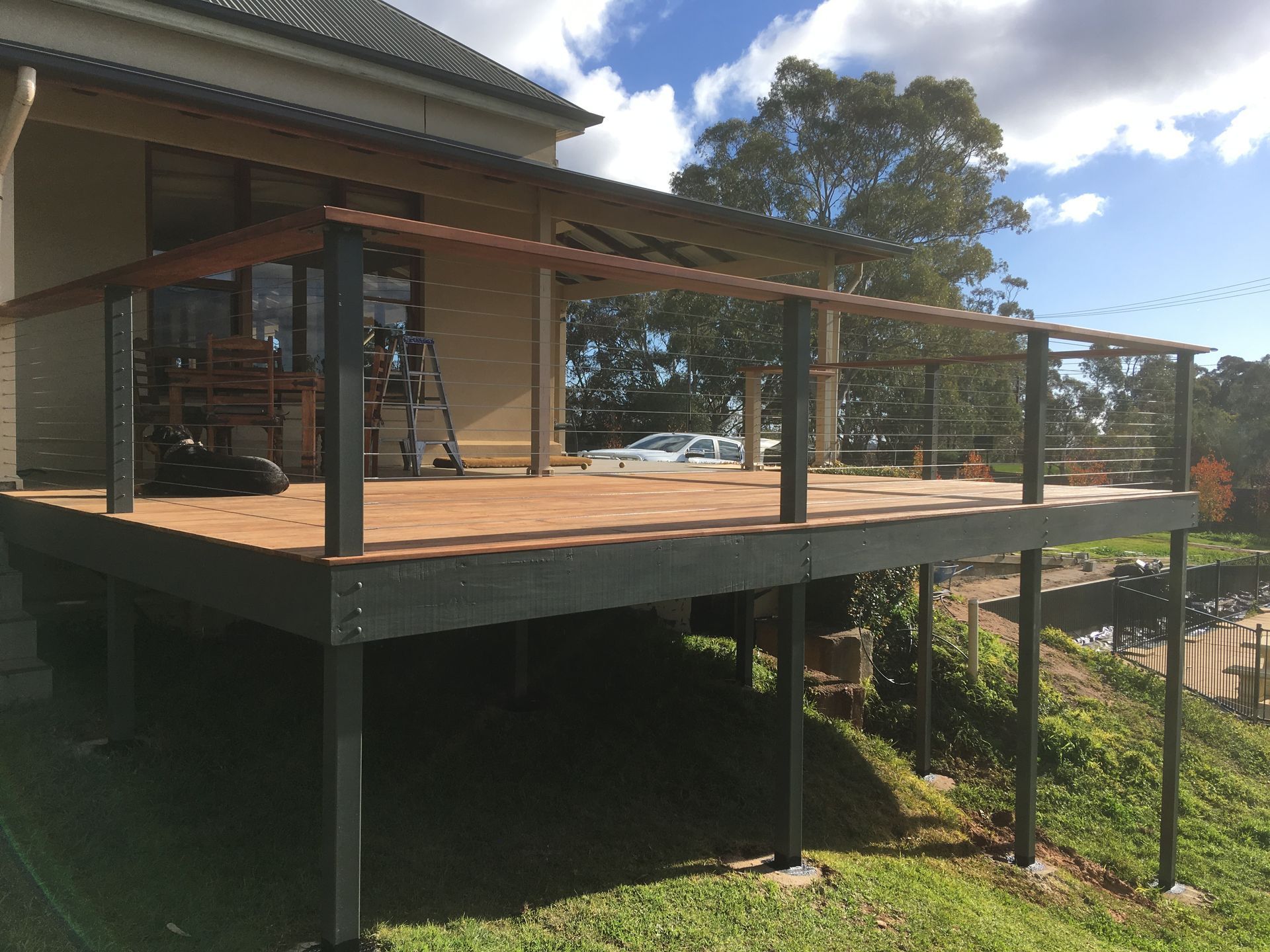 Outdoor Deck — Reynella, SA — Grant Roberts Building