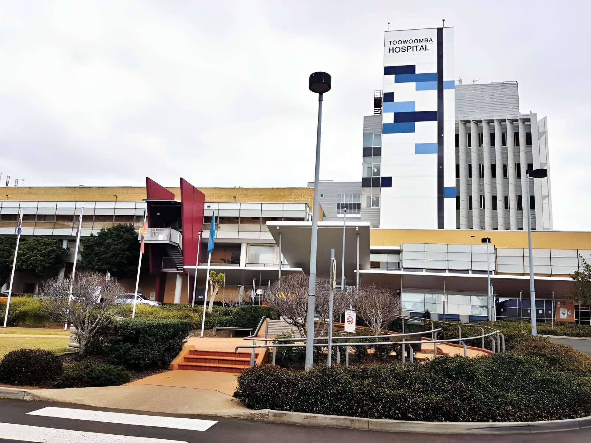 Front View Of Toowoomba Hospital— Keiran Mortimer Pest Control in Wilsonton, QLD