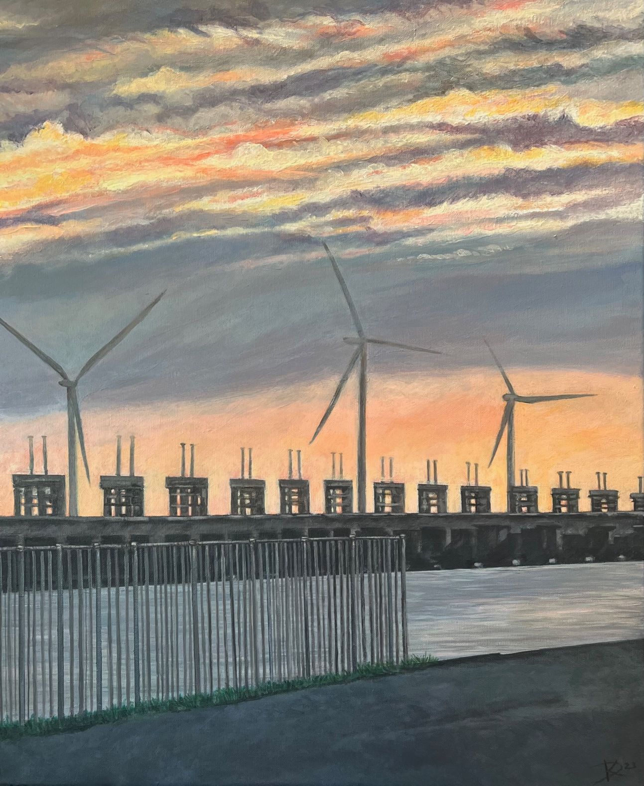 schilderij Neeltje Jans